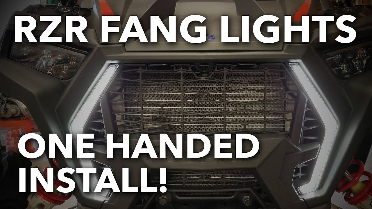 Polaris RZR Fang Light Installation | SXS Guys