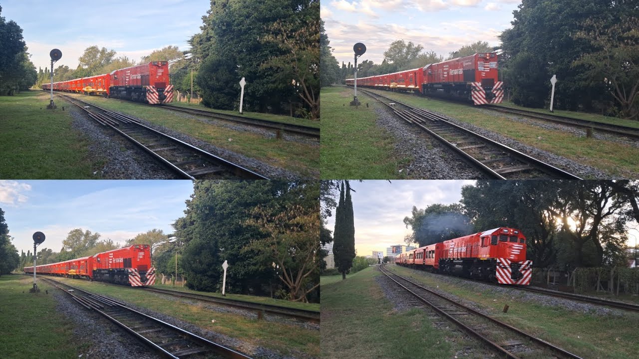Compilado de trenes de ferrovias por juan B. justo linea belgrano norte (6/5/2025)