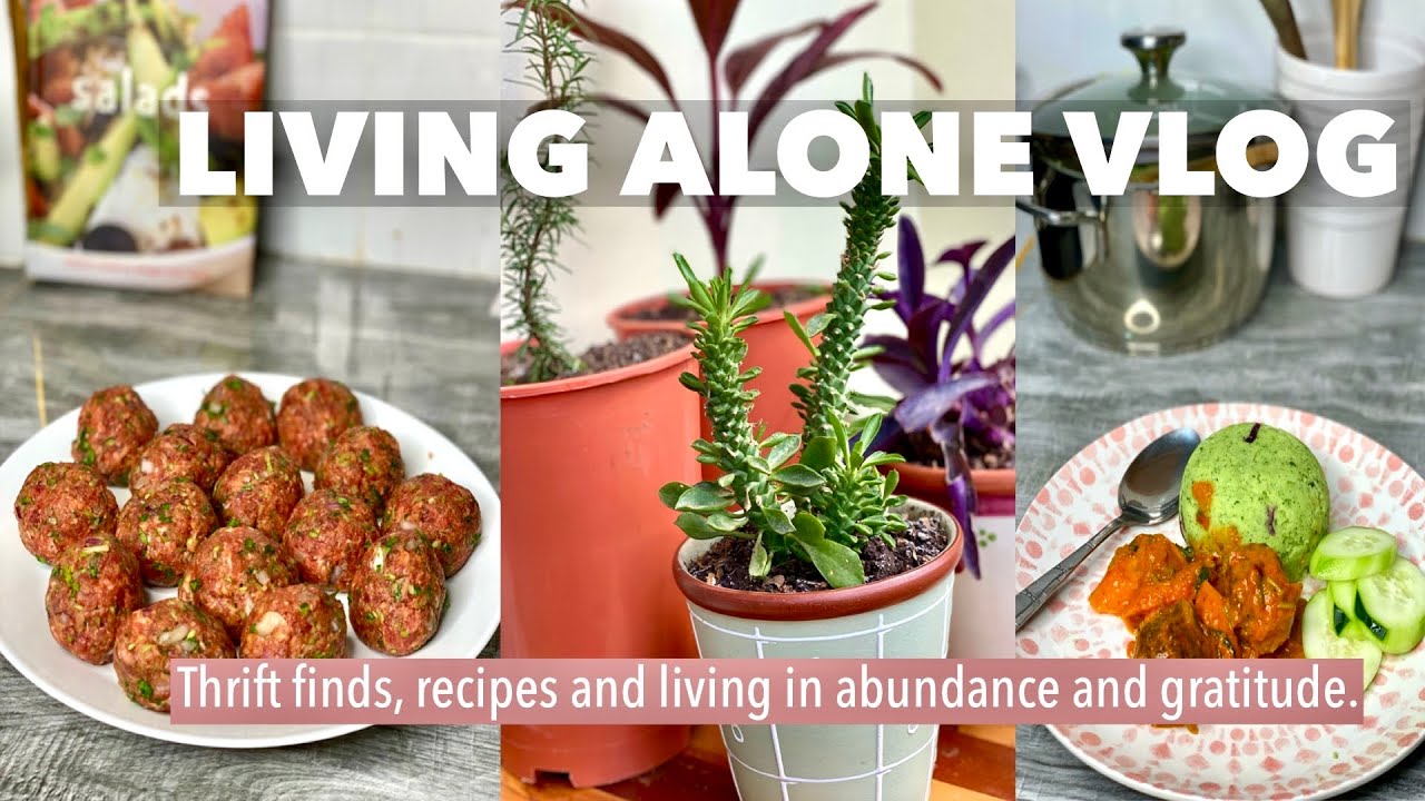 A few days in my life|| meat balls|| thrift and utensils finds|| living in gratitude and more