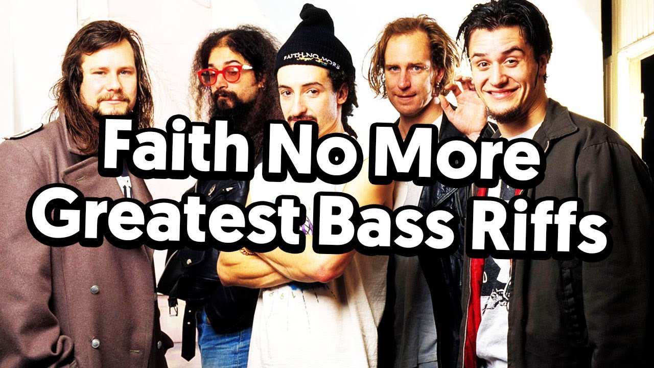 Faith No More - Greatest Bass Riffs (Tabs & Tutorial)