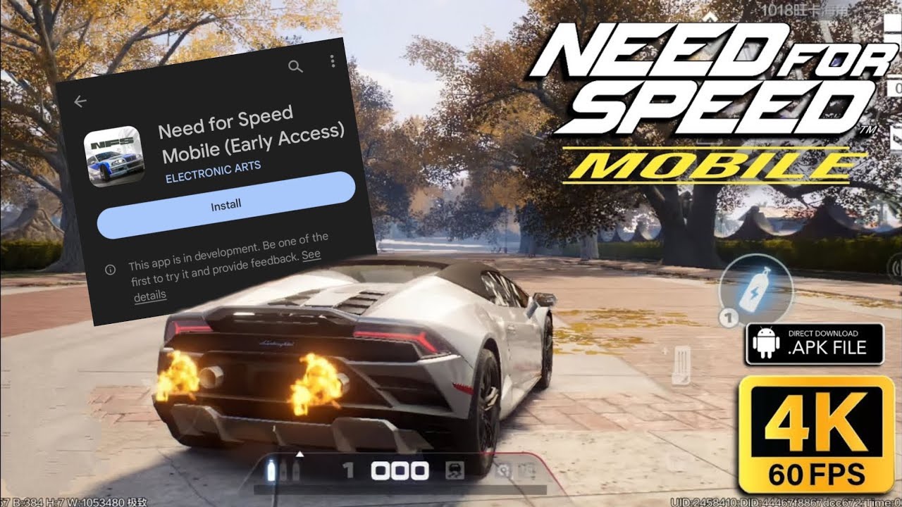How to download Need for Speed Mobile English BETA | Hindi