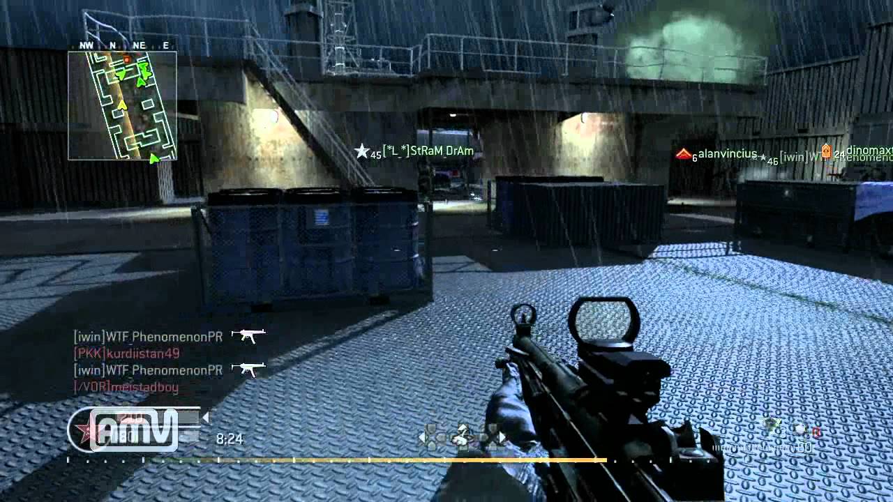 ＣＯＤ４：ＭＷ　ＭＰ５は安定していました。　３