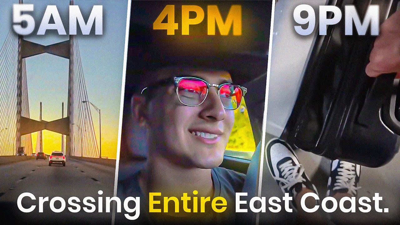 Day in the life of a 23 y/o agency owner driving across the entire east coast