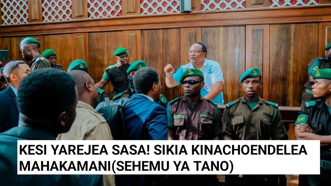(SEHEMU YA TANO) SIKIA KINACHOENDELEA KESI YA TUNDU LISSU MAHAKAMANI/ KESI YAREJEA.