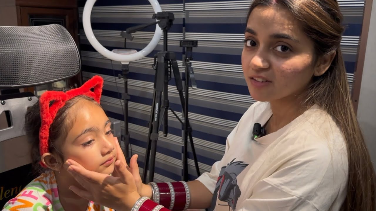 Simreen ka kia aj makeup 😍😍 // A day in my life as a 23yrs old married girl // @simankijappi 