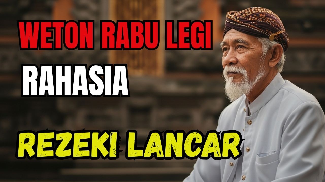 ❗RAHASIA BESAR WETON RABU LEGI TERUNGKAP❗Rezeki Lancar, Jodoh Datang Tanpa Diduga