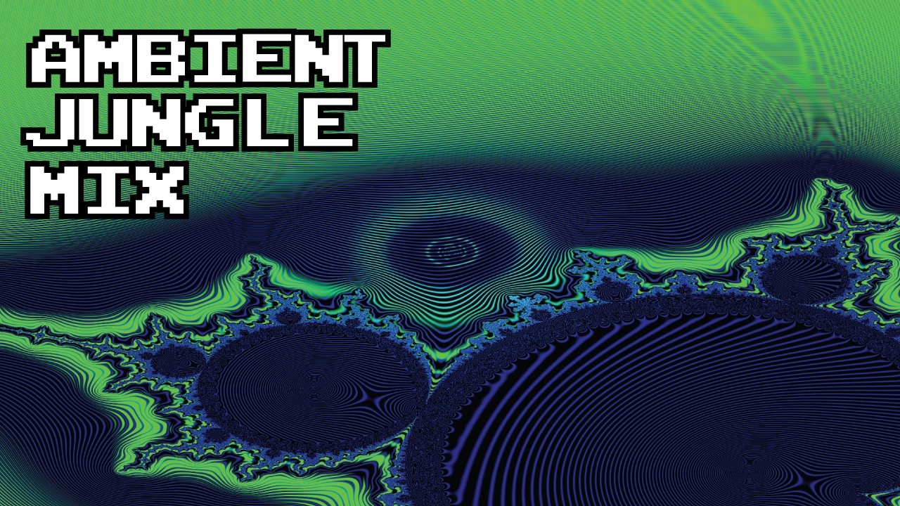 Atmospheric Jungle + DNB DJ Mix 052 | Liminal Fractals (Jungle Visualizer)