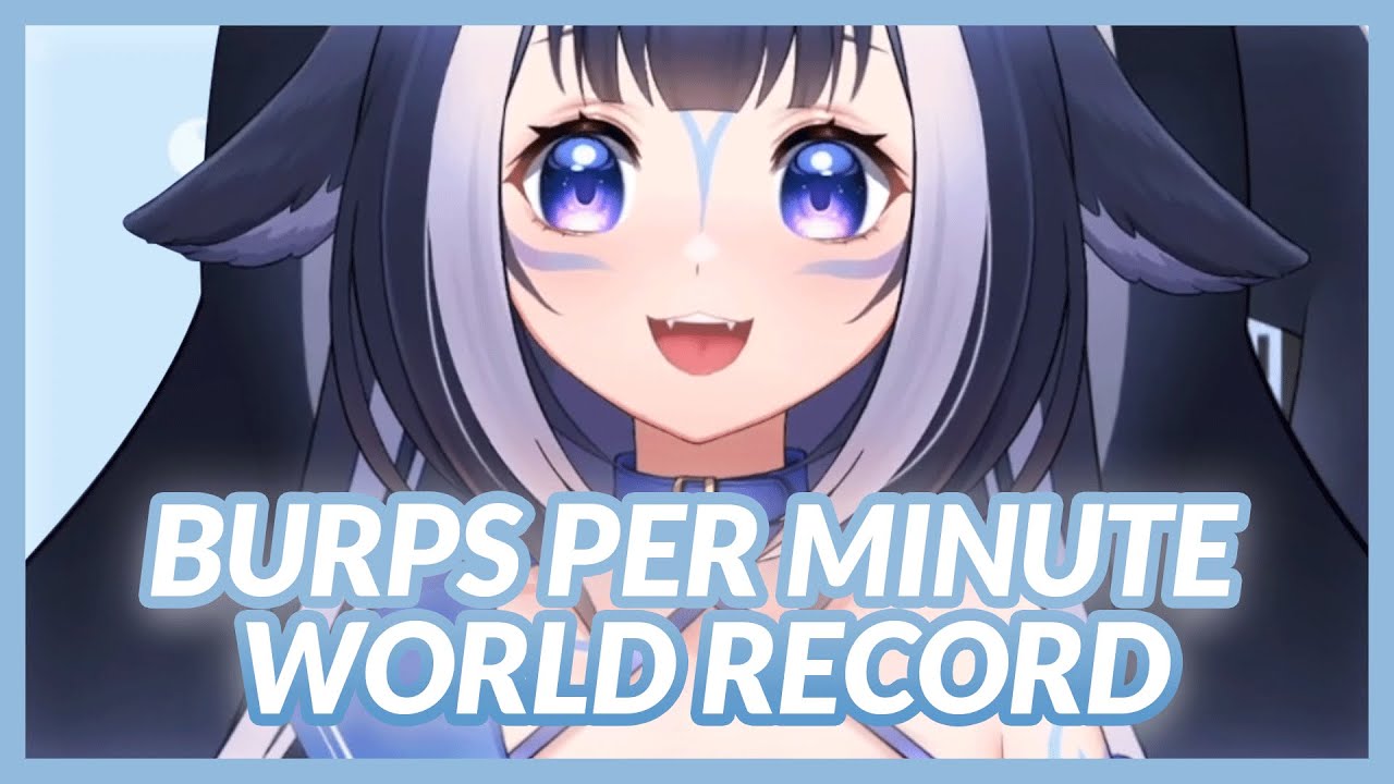 Lily thinks she can break the world record for burps per minute and tries