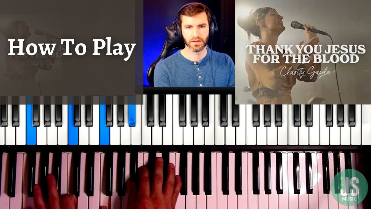 Thank You Jesus for the Blood // Charity Gayle - Piano Cover and Piano Tutorial (Chord Breakdown)