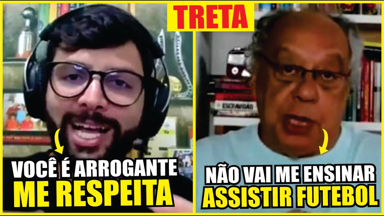 JOS&Eacute; TRAJANO PERDE A LINHA E BATE-BOCA COM JORNALISTA AO VIVO DURANTE PROGRAMA DA UOL