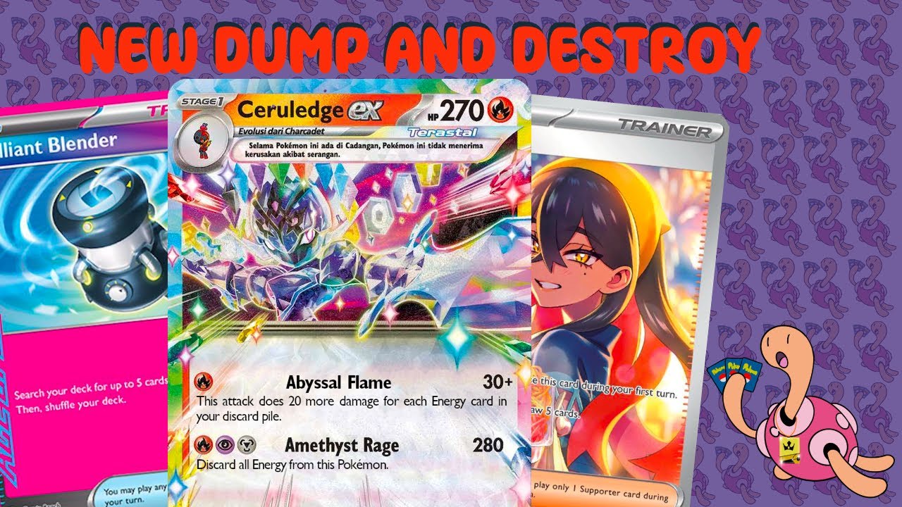 Ceruledge ex Won't Just OHKO ANYTHING, But Is Beyond CONSISTENT! Pokemon TCGL Surging Sparks