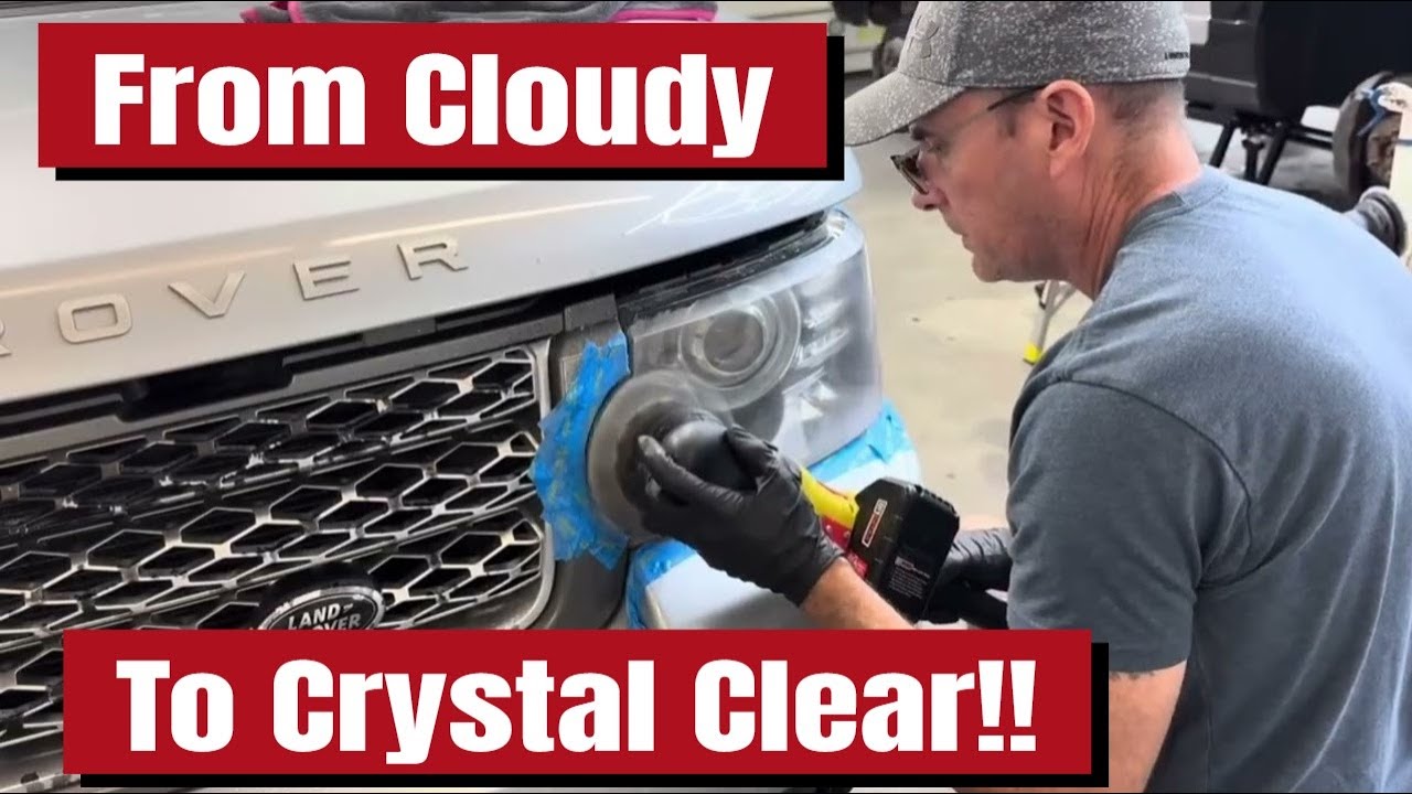 Cloudy Headlights Now Crystal CLEAR And Permanently Protected!!!