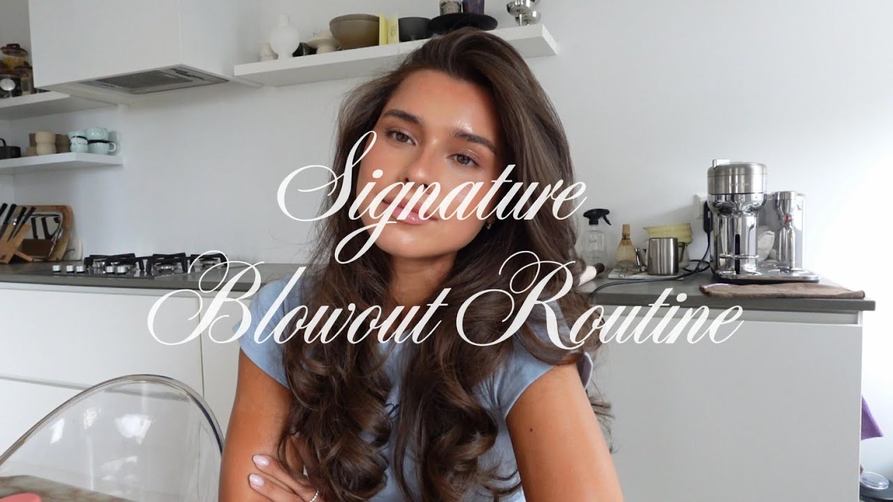 My Signature Blowout Routine | Haircare Faves + Styling Tips for Smooth, Bouncy Hair