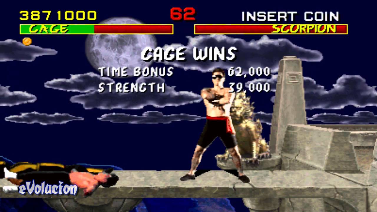 Mortal Kombat (Arcade) Johnny Cage Run-through