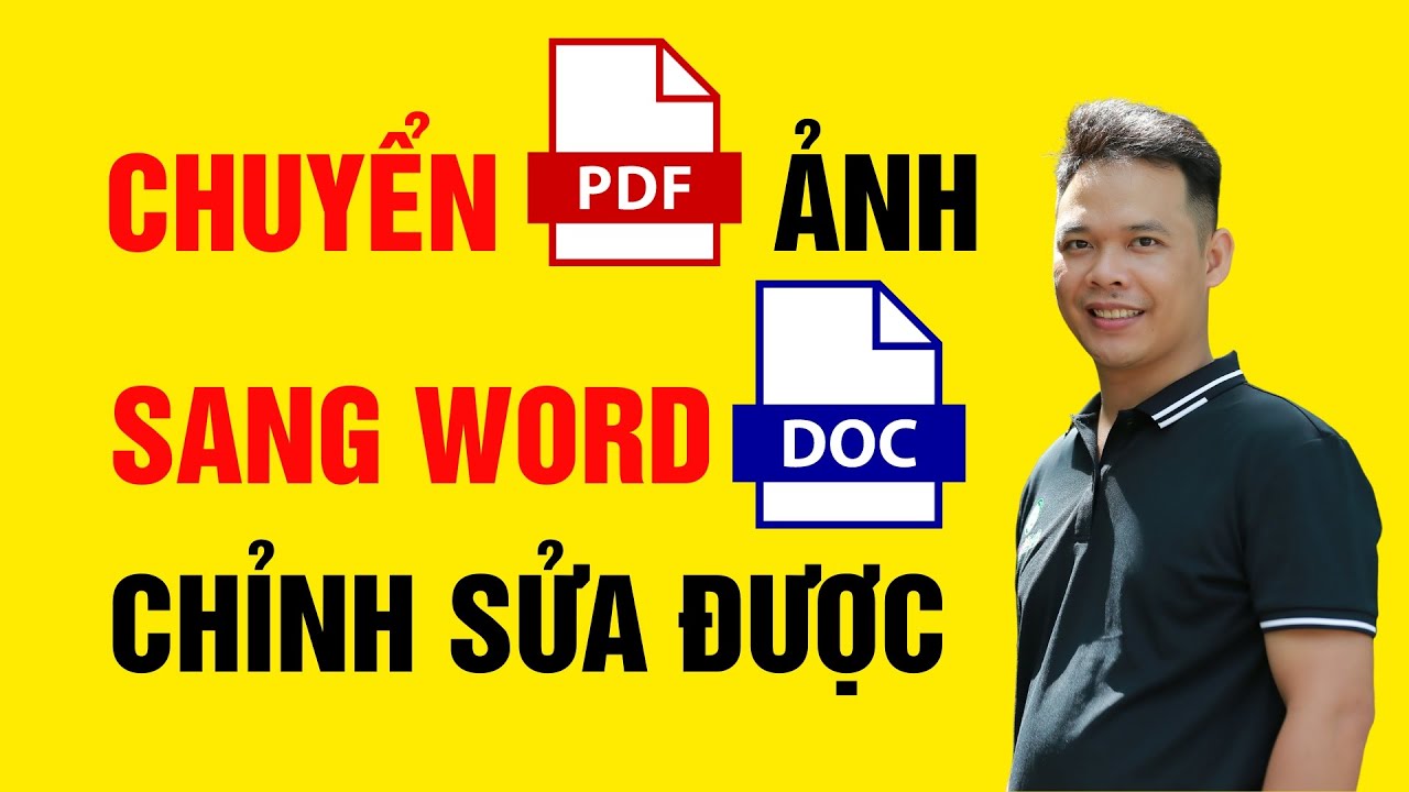 Cách chuyển pdf ảnh sang word chỉnh sửa được không lỗi font trực tuyến online miễn phí - GATIKI