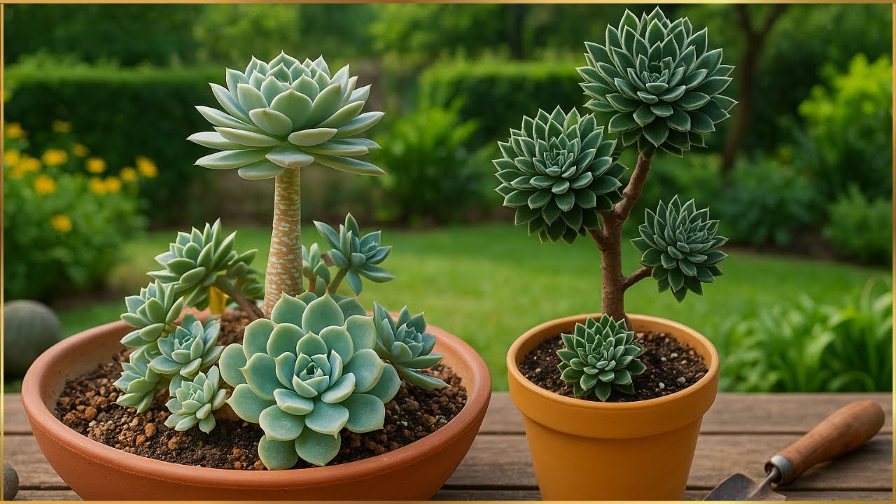 Echeverias que se transformam com o tempo – parece mágica!