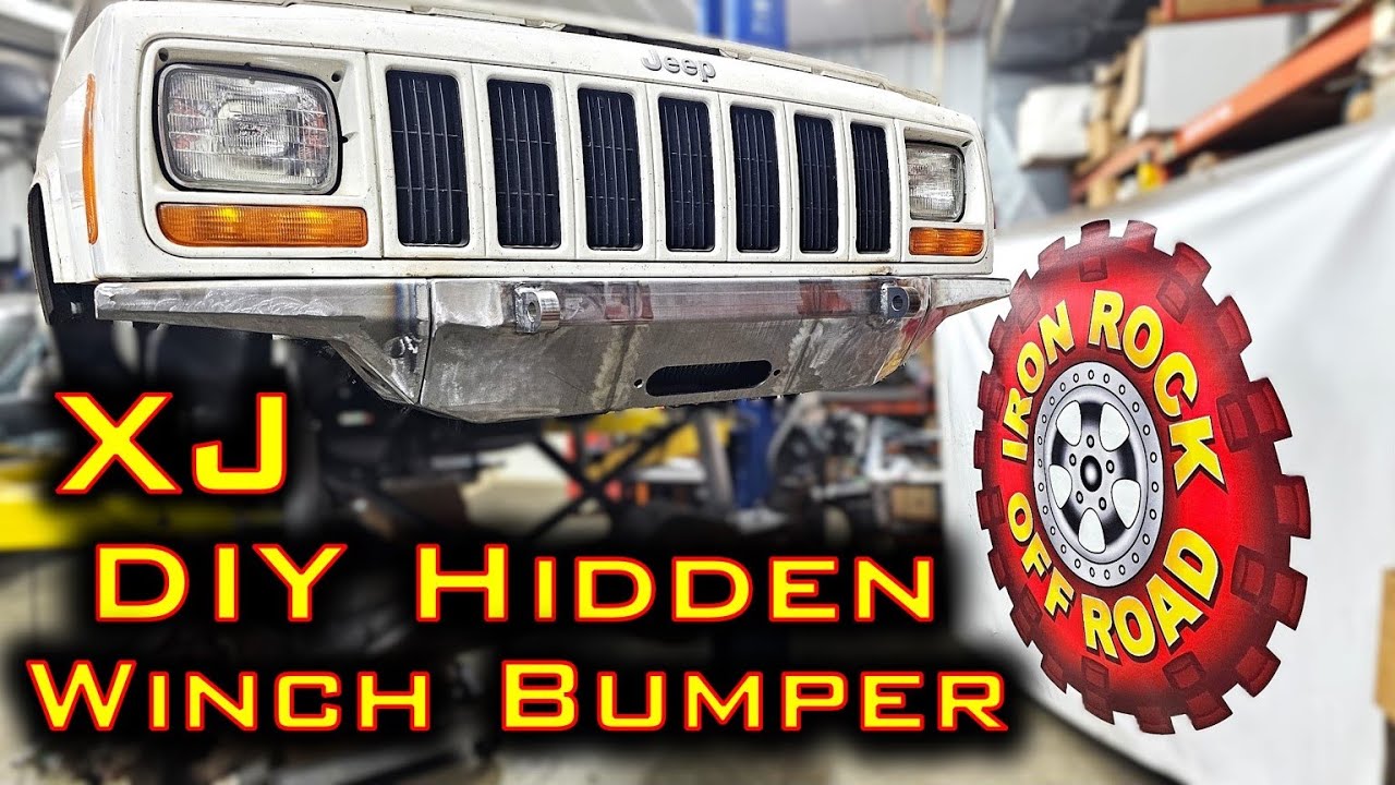 XJ Modular Hidden Winch Bumper - DIY
