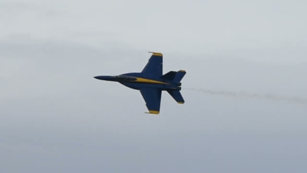 Blue Angel 7 Winter Visit to Billings, Montana!
