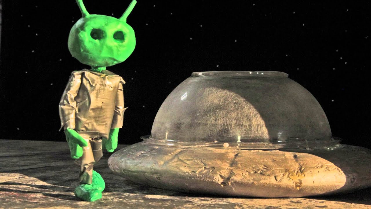 U.F.O. breakdown - stop motion short