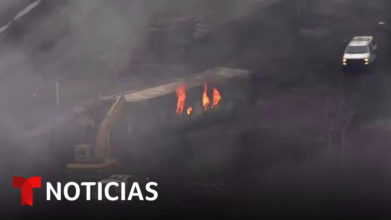 Los efectos de los químicos liberados en accidente de Ohio | Noticias Telemundo