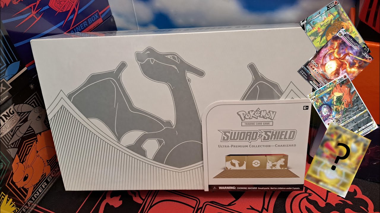 Pokemon TCG Ultra Premium Collection Charizard (Opening kart PL)