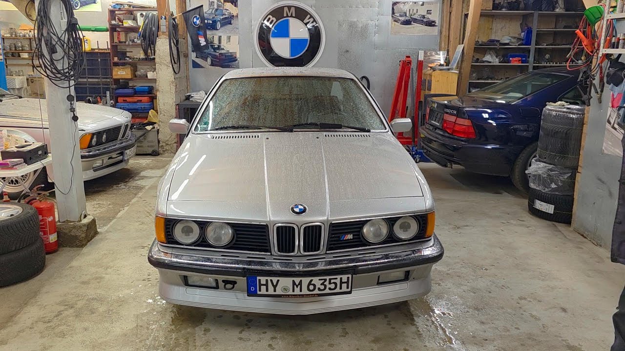 2x BMW M635 CSi M88 mit Motorproblemen bei uns. Wir haben eine Vermutung warum einer nicht anspringt