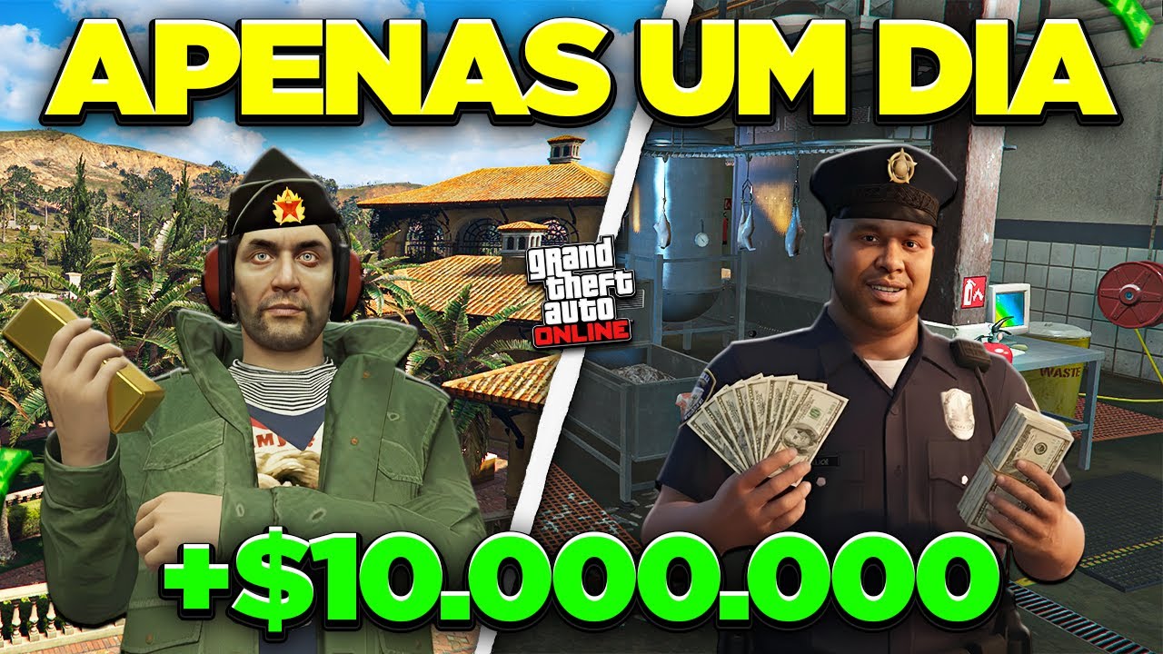 Como ficar milionário no GTA Online em 2026 em apenas 1 dia