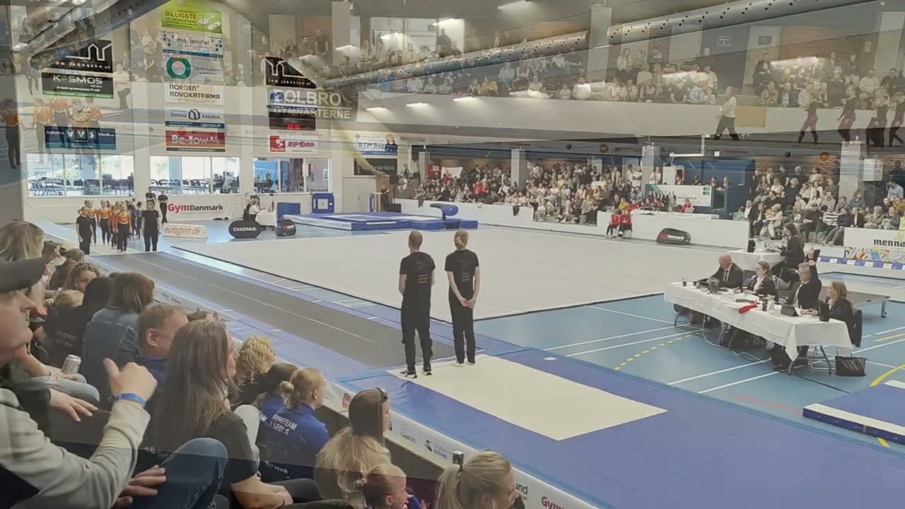 Jelling Teamgym micro orange Aabybro Regionsrækken Vest 2  runde 2025
