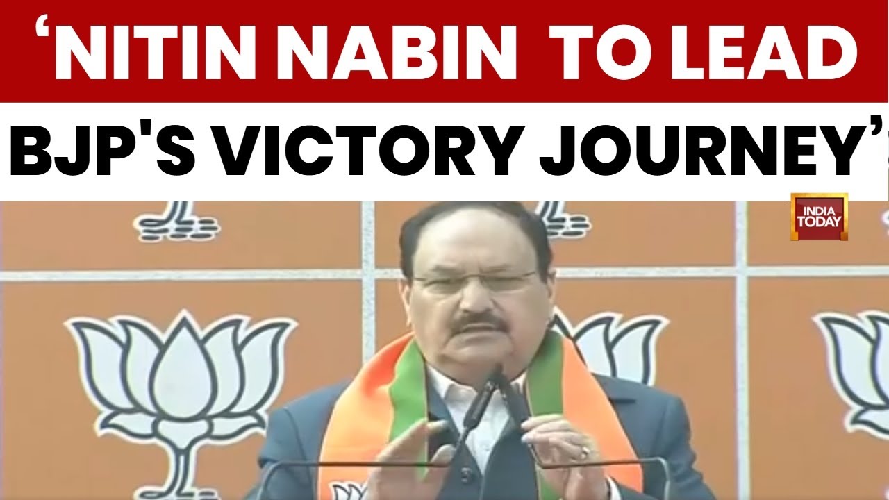 JP Nadda Hails Nitin Nabin's Appointment As BJP National President In Presence Of PM Modi