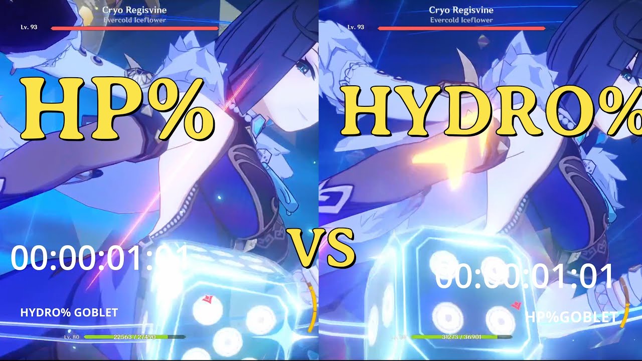 Yelan Hp Goblet Vs Hydro Goblet | Which One Is Better For Yelan?