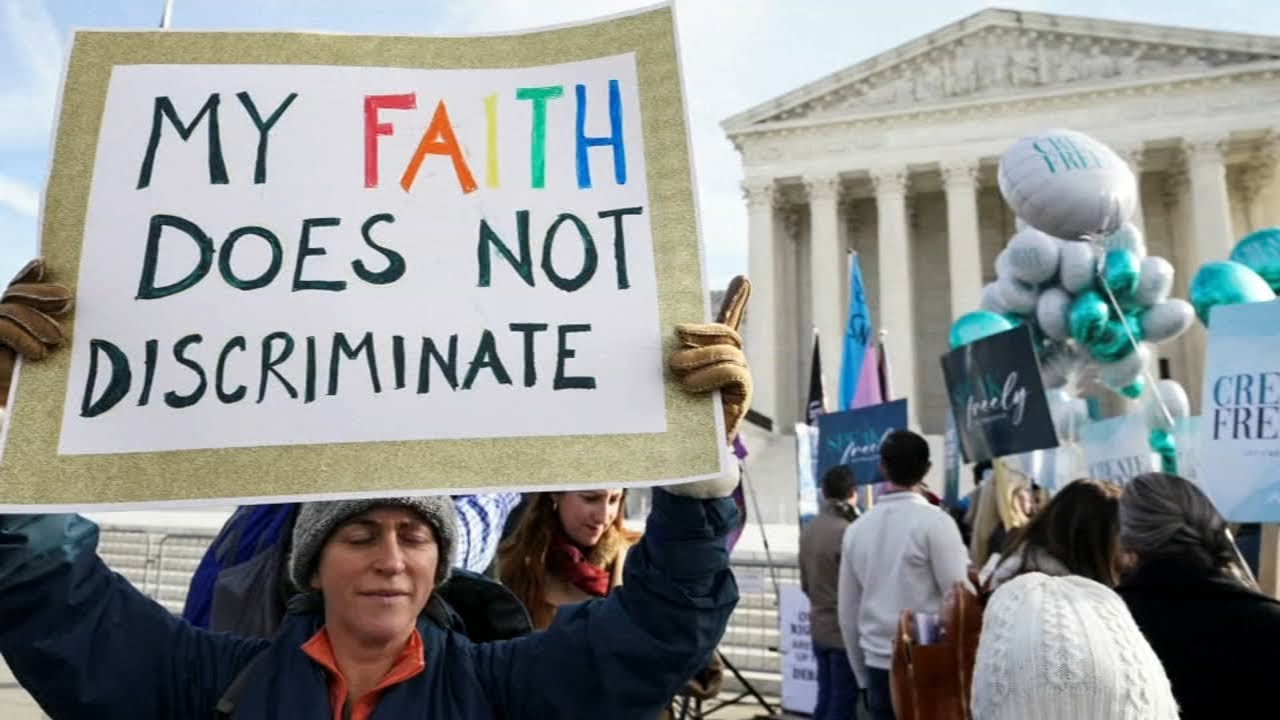 SCOTUS sides with Christian designer who objected to making LGBTQ couples' wedding websites