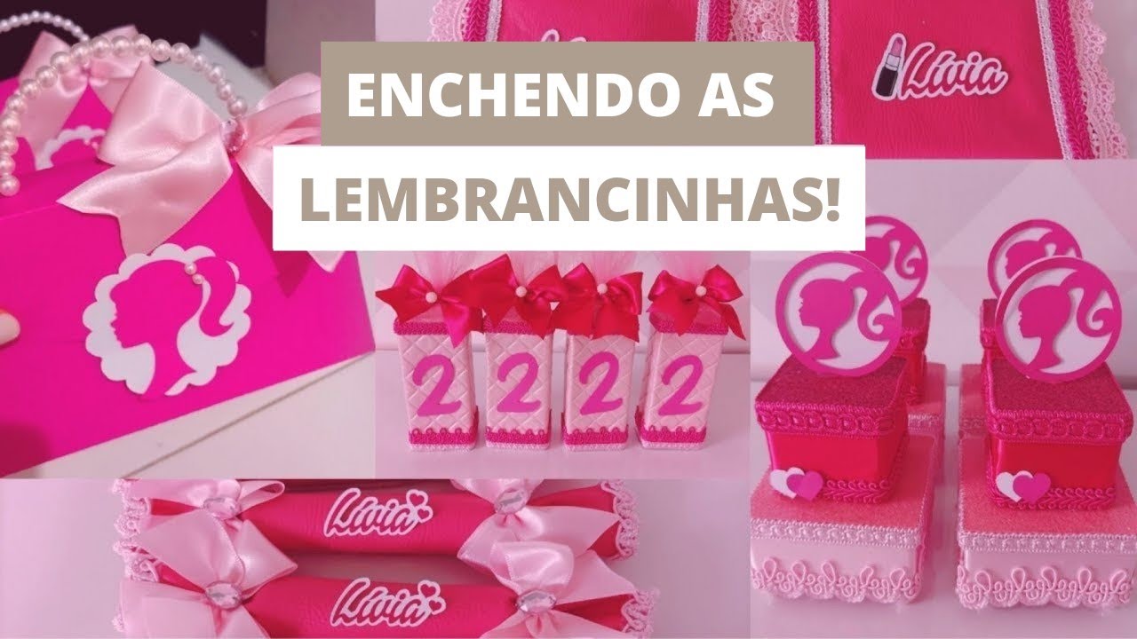 LEMBRANCINHAS DA BARBIE QUE CHEGOU!| CRISLANE MOTA