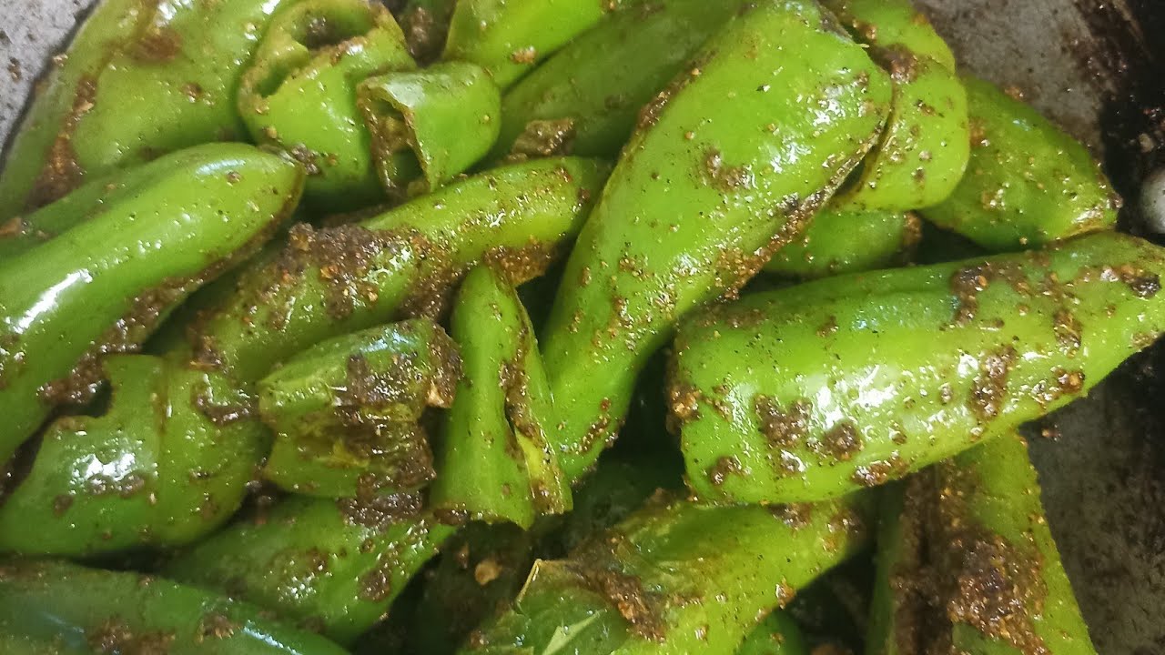 Bharwa Mirch kaise banaye | ghar me hi banaye hari bharwa mirch | bharwa mirch easy recipe