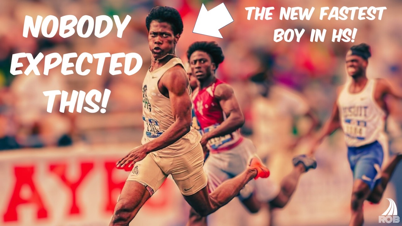 The FASTEST boy in HS just did THIS?! || The BEST HS Boys Track and Field Recruits for 2025