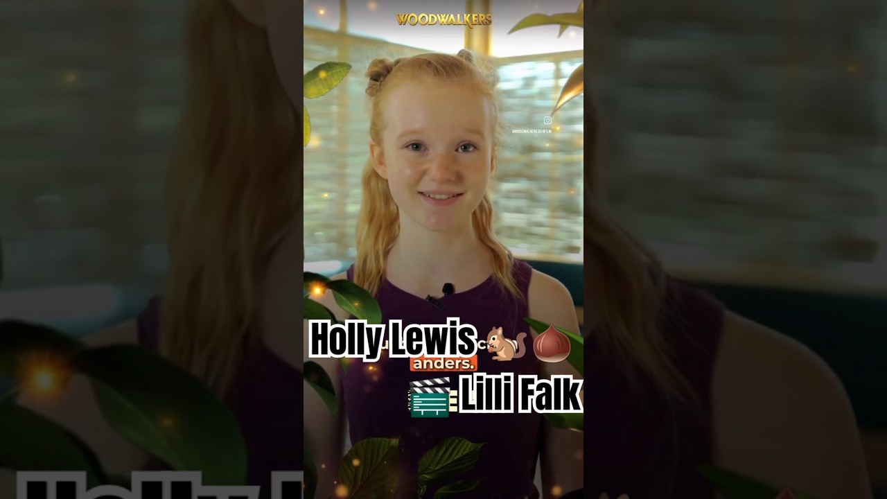 Interview mit Lilli Falk (Holly Lewis) 🐿️🌰 &uuml;ber die Clearwater High || Woodwalkers Film🐾🎬 #Shorts