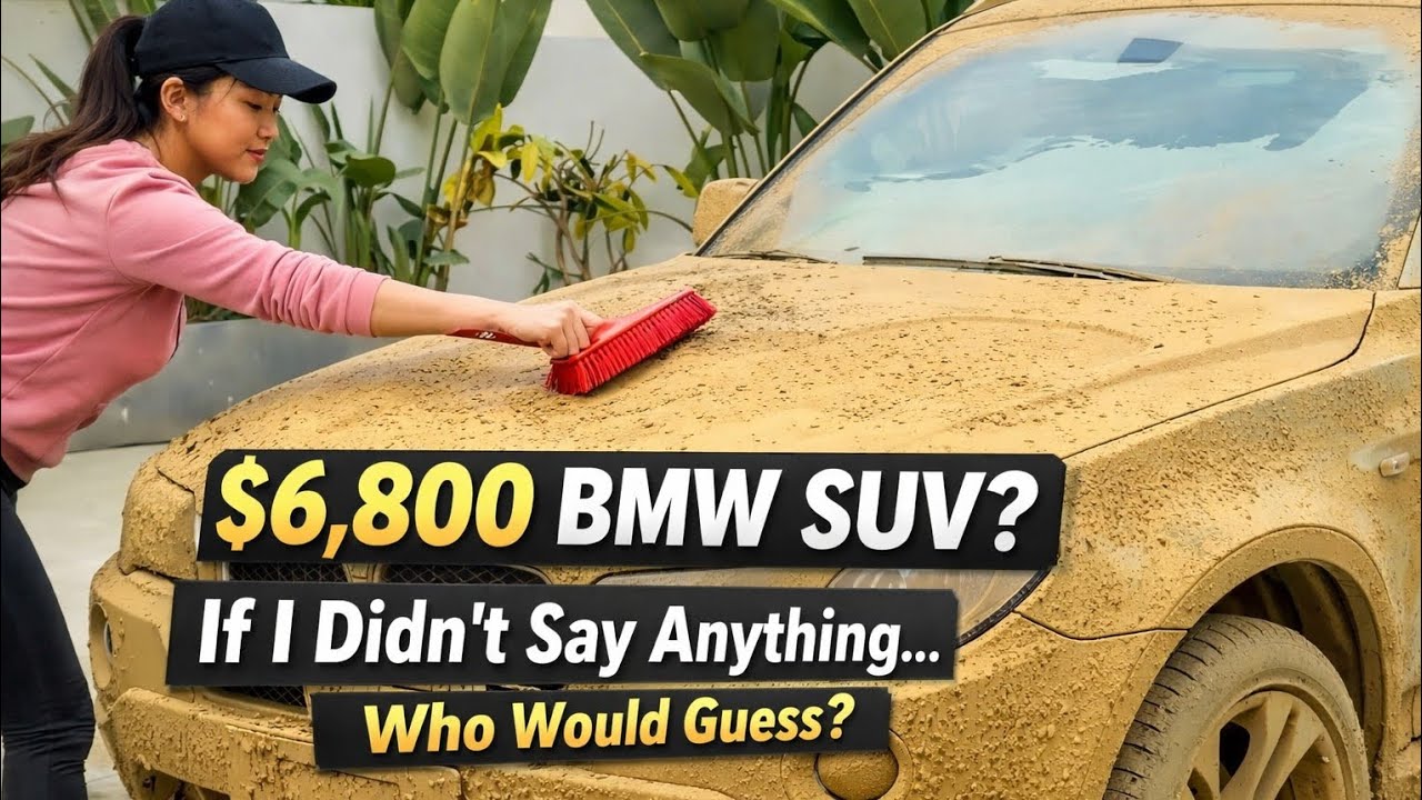 From Filthy to Luxury: $6,800 BMW SUV ASMR Deep Cleaning#cleaning 