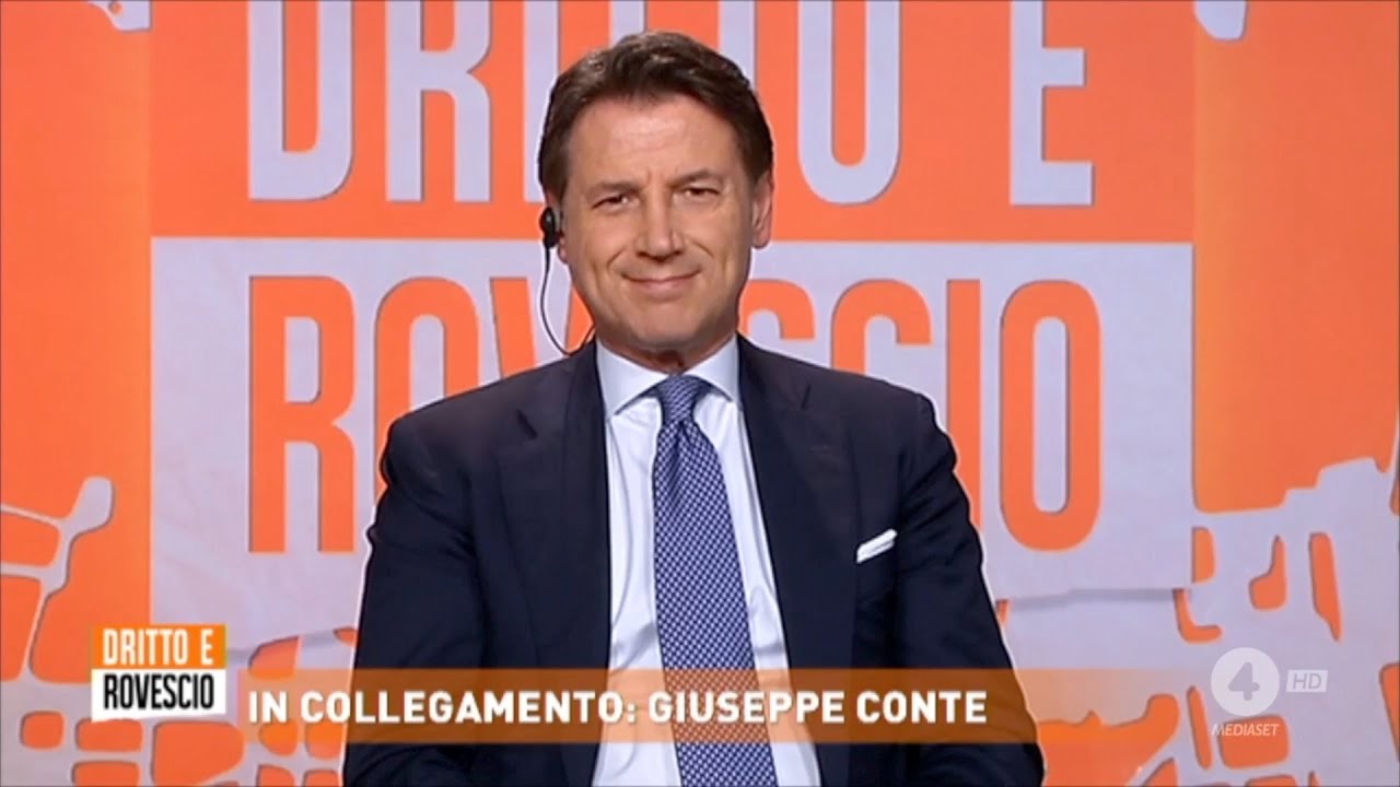 Giuseppe Conte ospite a Dritto e rovescio | 8/06/2023
