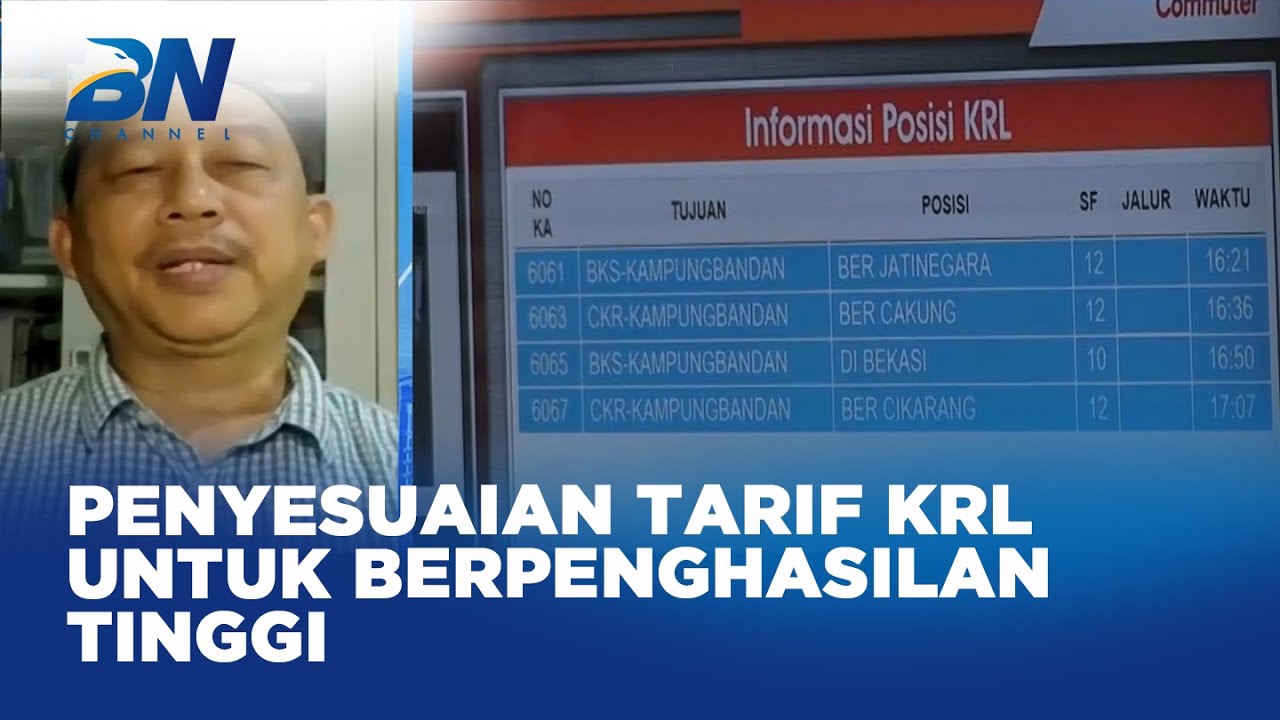 Wacana Pembedaan Tarif KRL, Bagaimana Sistemnya?