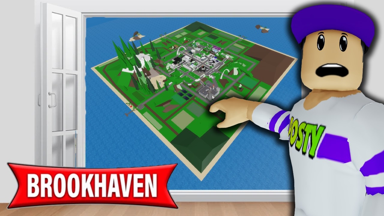 Я ПОКИНУЛ КАРТУ и нашел СЕКРЕТНЫЕ локации в Roblox Brookhaven!