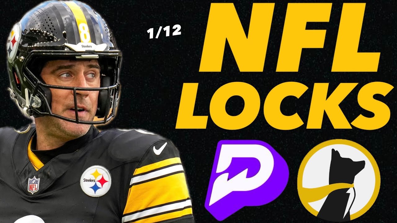 PRIZEPICKS NFL PLAYOFFS MONDAY 1/12/26 - FREE PICKS!!!  (INSANE PAYOUT!!!) - BEST PLAYER PROPS - RUN