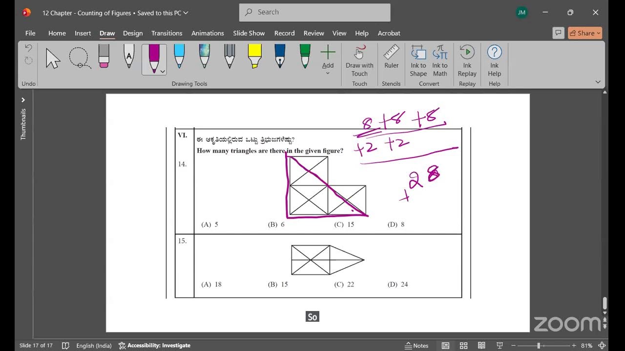 Chapter -12 Counting of Figures