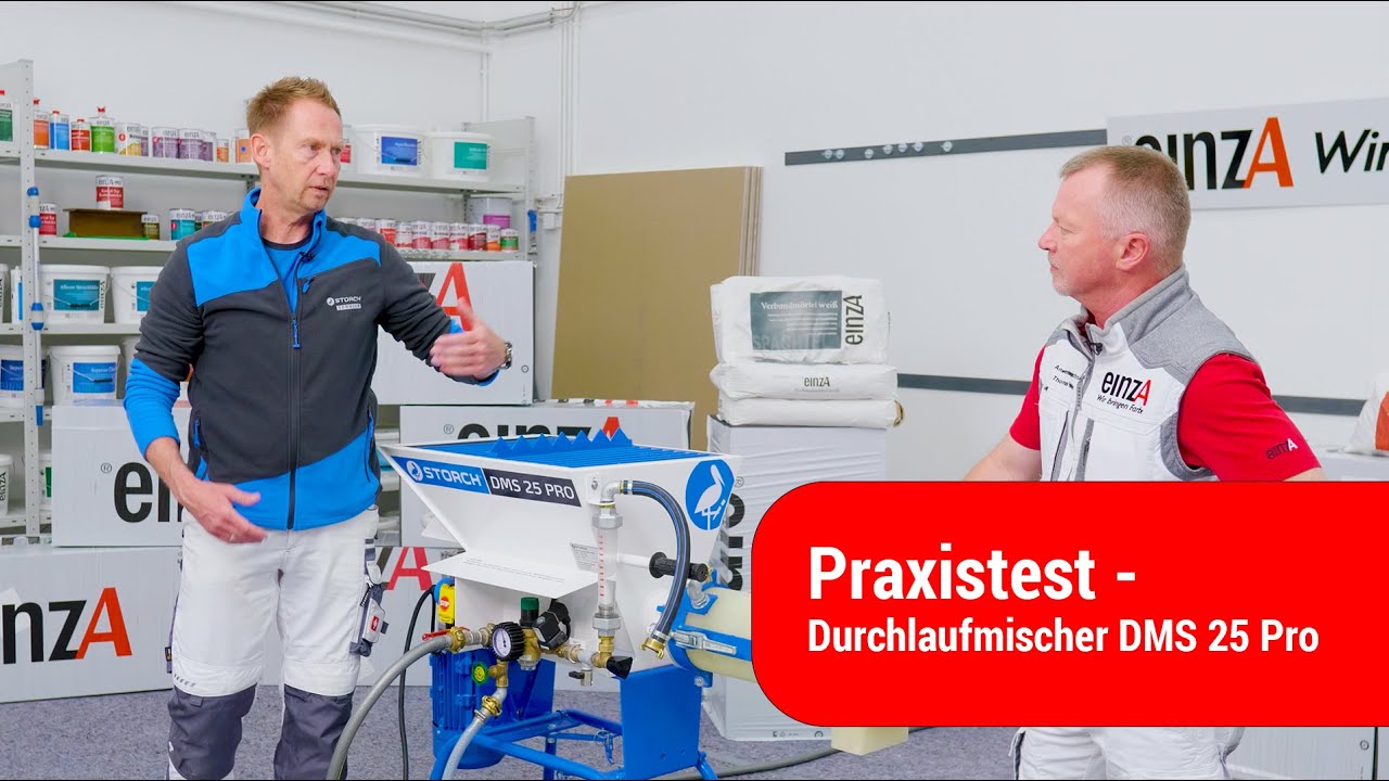 Praxistest - Durchlaufmischer DMS 25 Pro