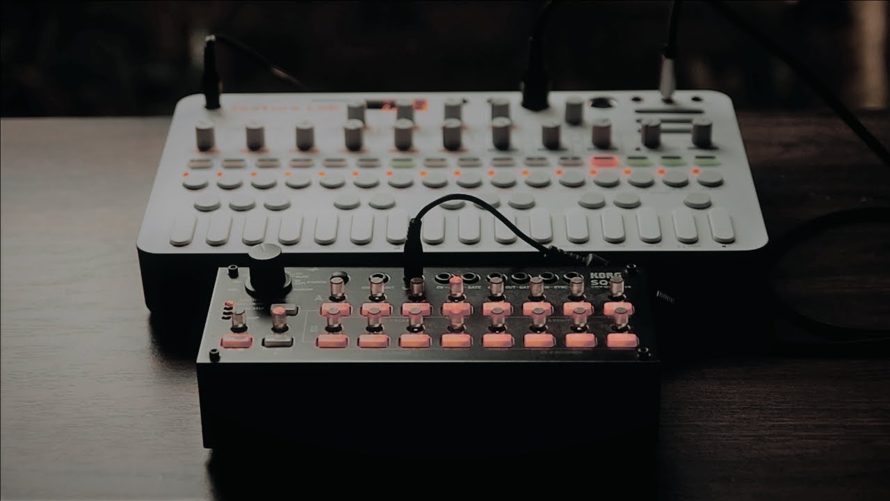 SONICWARE LIVEN Texture Lab & korg SQ-1