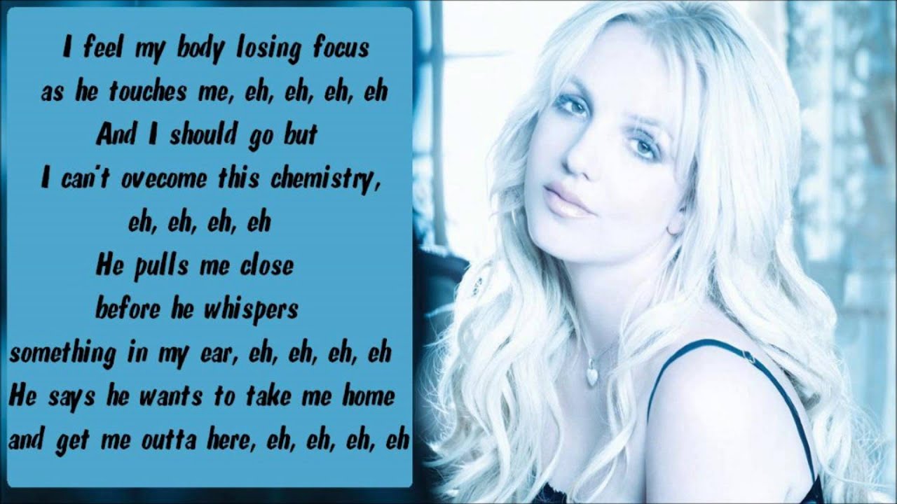 Britney Spears - He About To Lose Me Karaoke / Instrumental with lyrics on screen