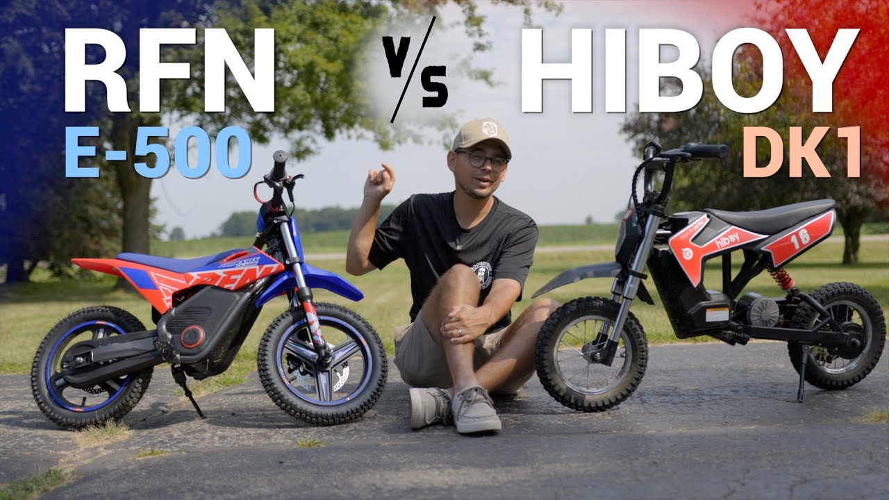 RFN vs Hiboy Kid's ELECTRIC DIRTBIKE | Which Kid's E bike is Better?