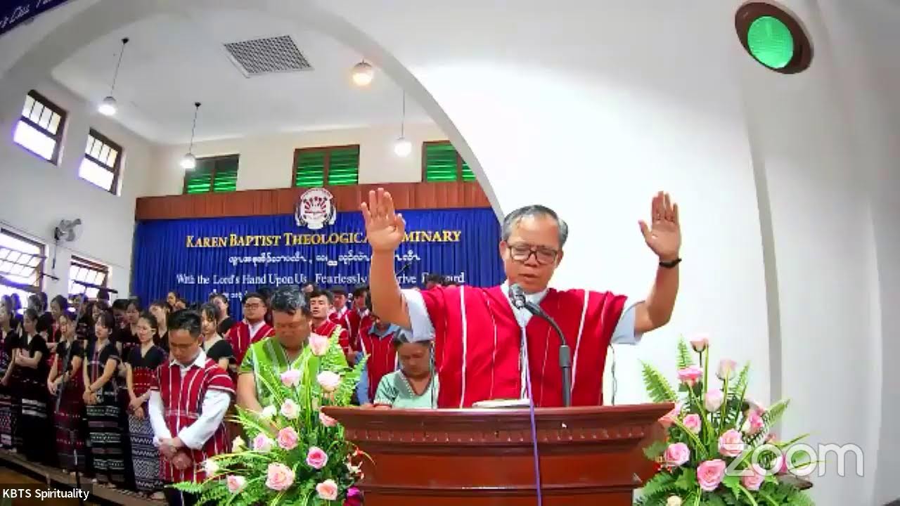 K.B.T.S. Sunday Noon Service (22.9.2024) - Thra Aung Soe Moe