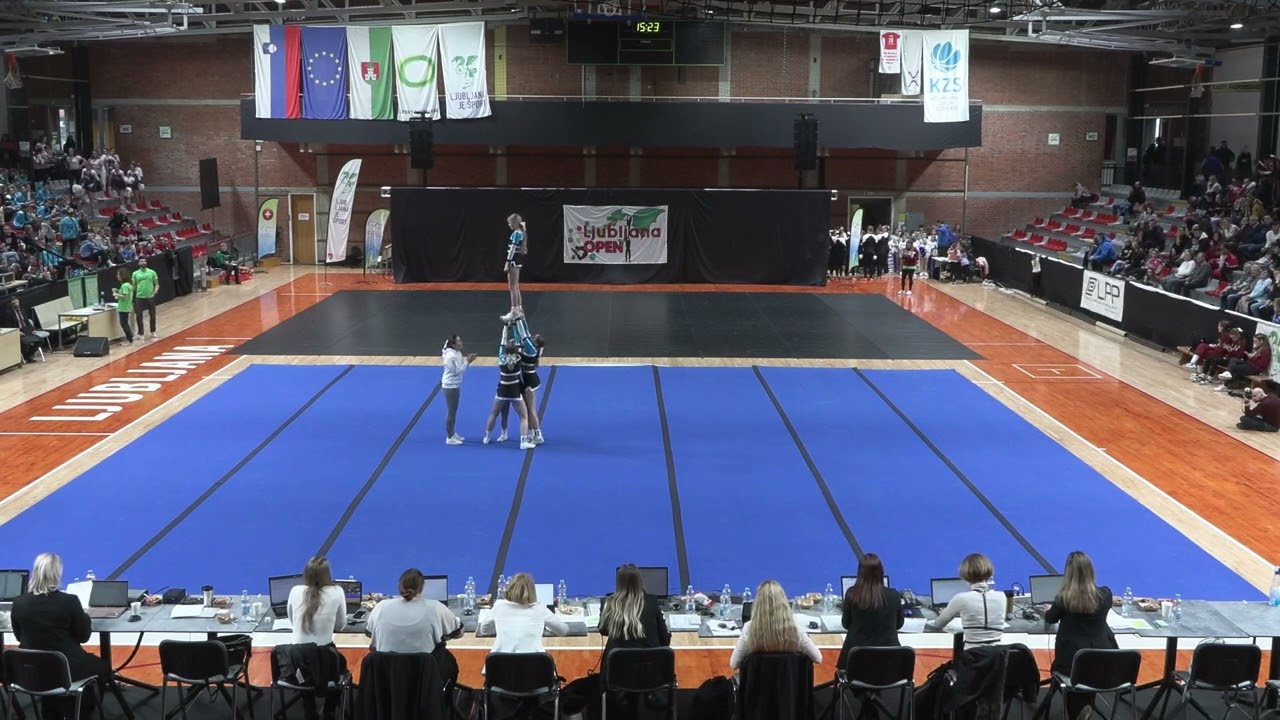 Ljubljana Open 2024 - AŠD Cheerdance Millenium - WHITE STARDUST - JAGS