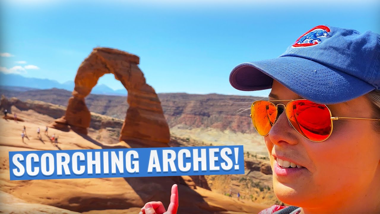 Arches National Park Delicate Arch Hike (Utah brings the heat and the arches!)