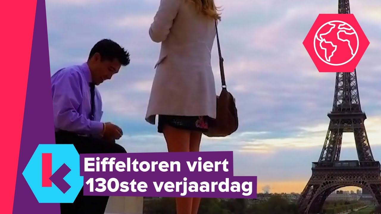 Eiffeltoren viert 130ste verjaardag