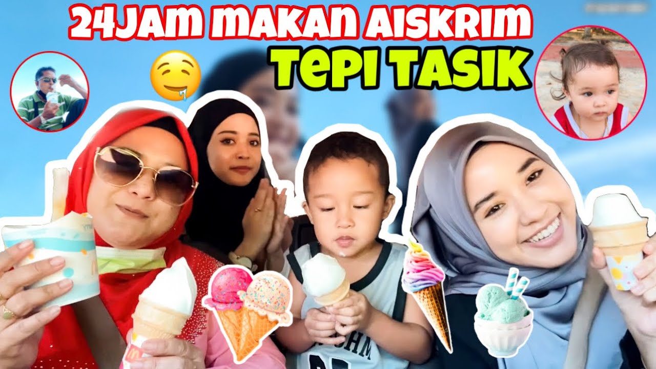 24JAM Makan Aiskrim Tepi Tasik 🤩